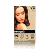 Aromaganic Permanent Hair Colour Style - 5.43 Copper Blonde