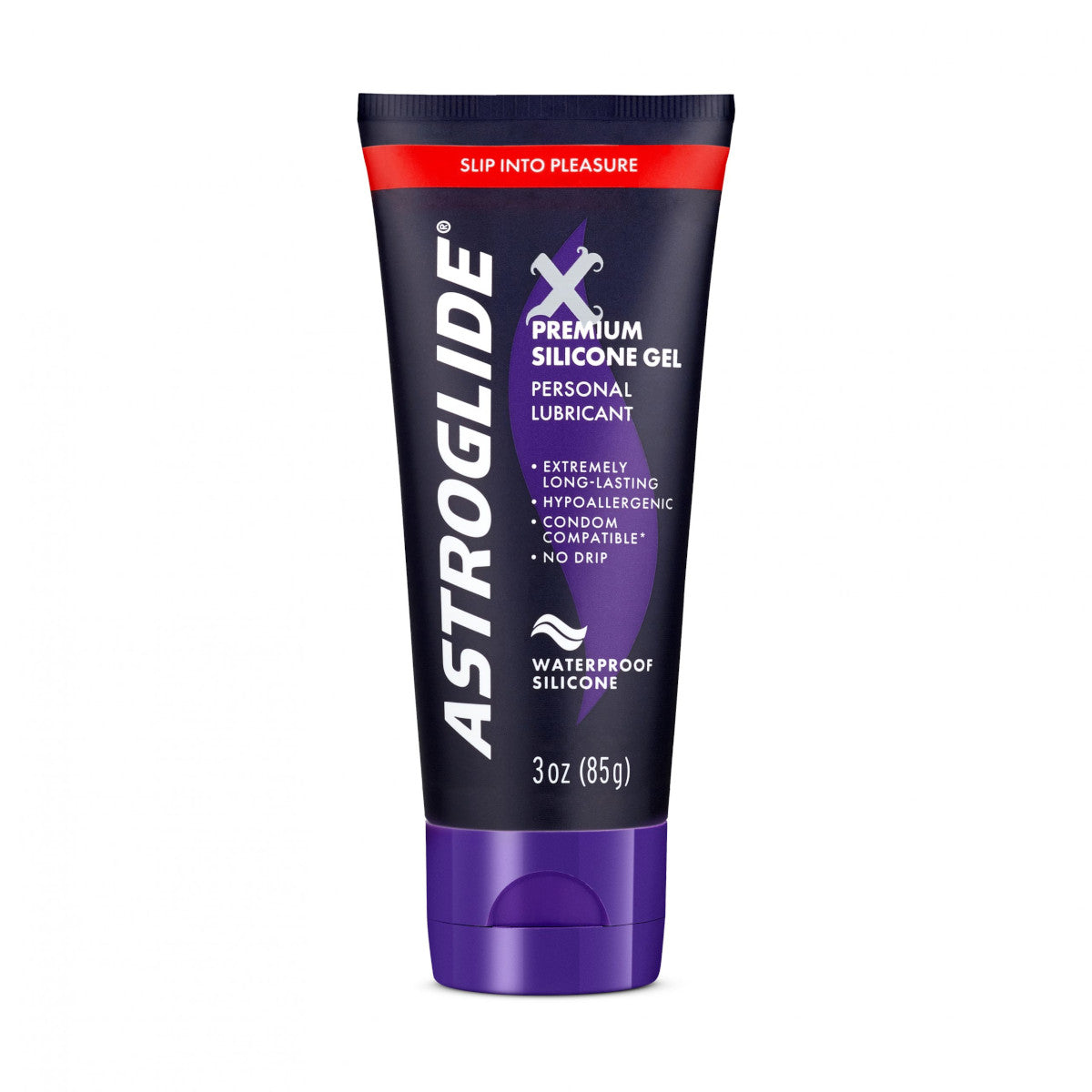 Astroglide X Premium Waterproof Silicone Gel Personal Lubricant