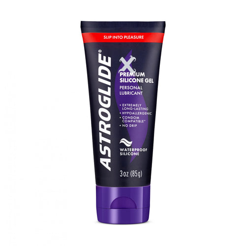 Astroglide X Premium Waterproof Silicone Gel Personal Lubricant