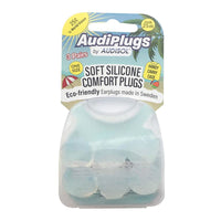 AudiPlugs Soft Silicone Comfort Earplugs