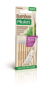 Piksters Bamboo Interdental Brushes - Size 1 Fine