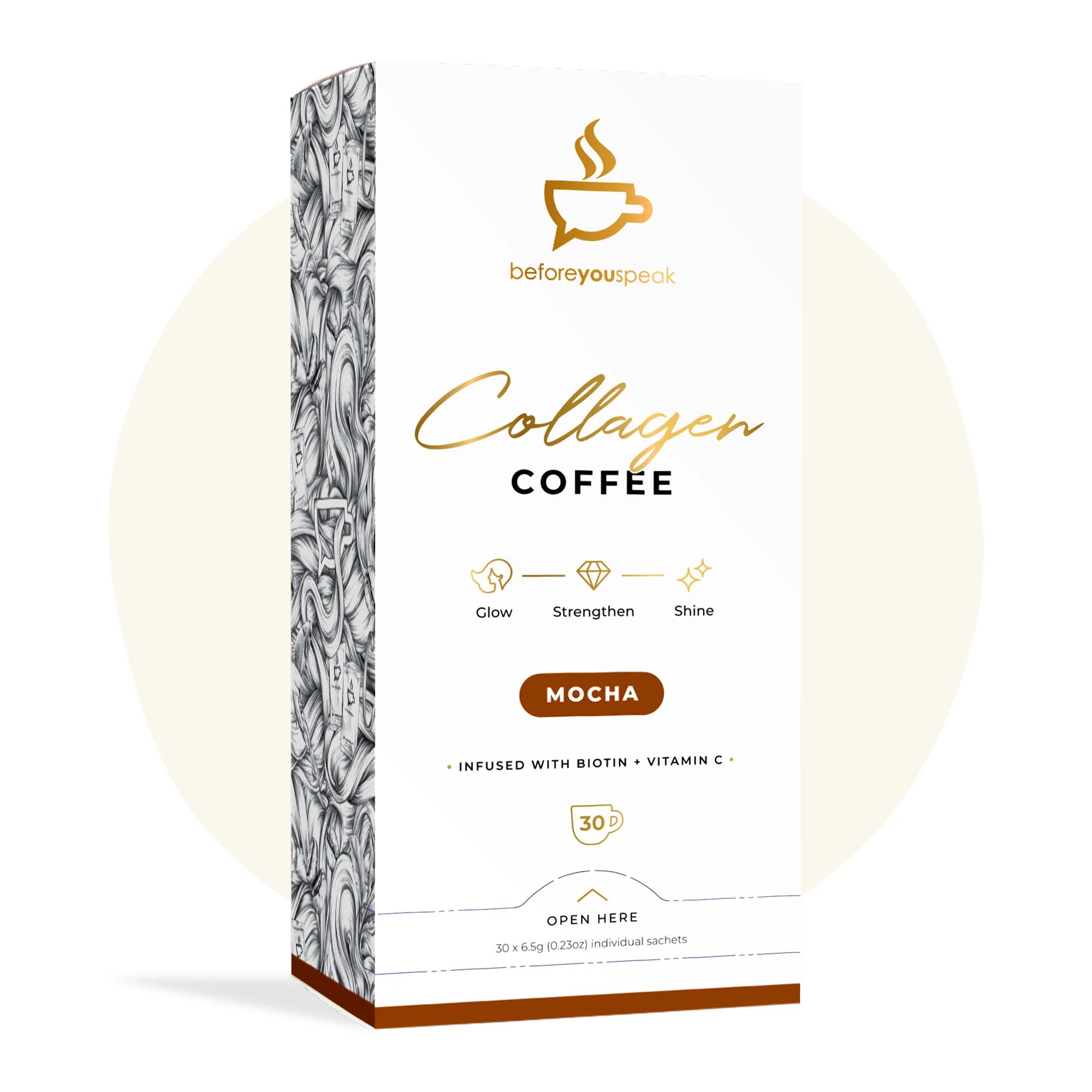 Before You Speak Collagen Coffee - Mocha