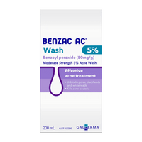 Benzac AC Moderate Strength 5% Acne Wash