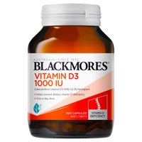 Blackmores Vitamin D3 1000 IU