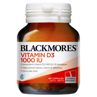 Blackmores Vitamin D3 1000 IU