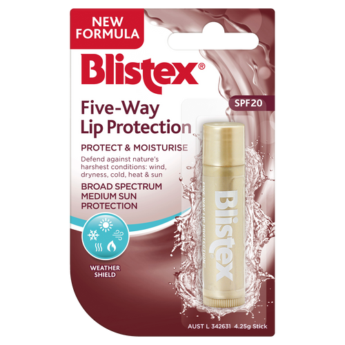 Blistex Five-Way Lip Protection Lip Balm SPF 20