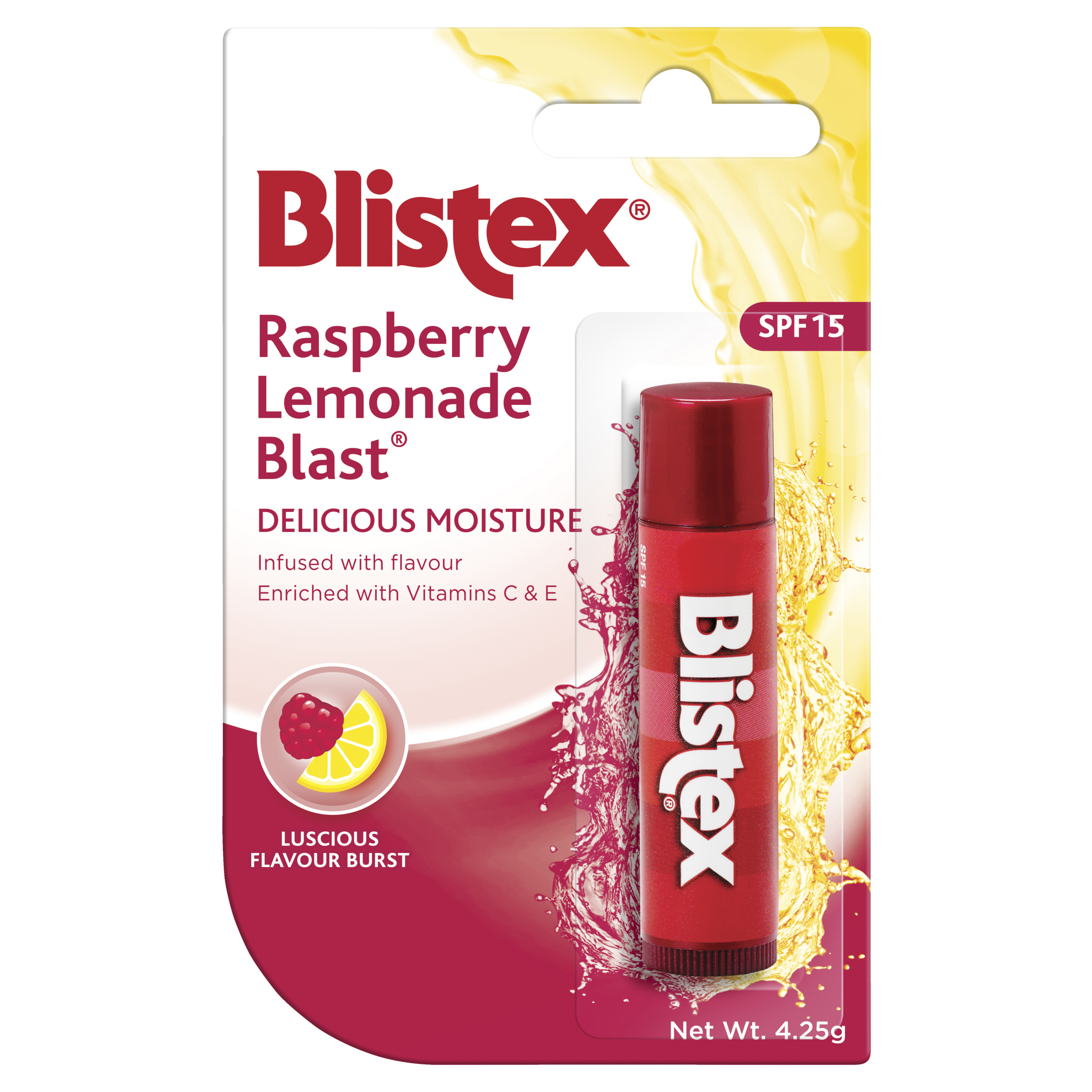 Blistex Raspberry Lemonade Blast Lip Balm SPF 15