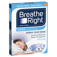 Breathe Right Original Clear Nasal Strips