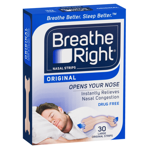 Breathe Right Original Tan Nasal Strips