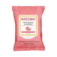 Burt's Bees Facial Cleansing Towelettes with Pink Grapefruit Seed Oil