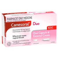 Canesoral DUO - Oral Capsule & External Cream