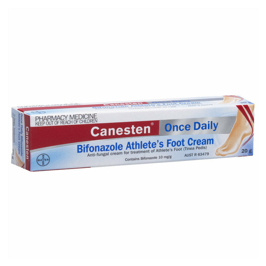 Canesten Once Daily Bifonazole Athlete's Foot Cream Net Pharmacy