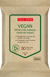 Cellskin Vegan Miccellar Makeup Wipes