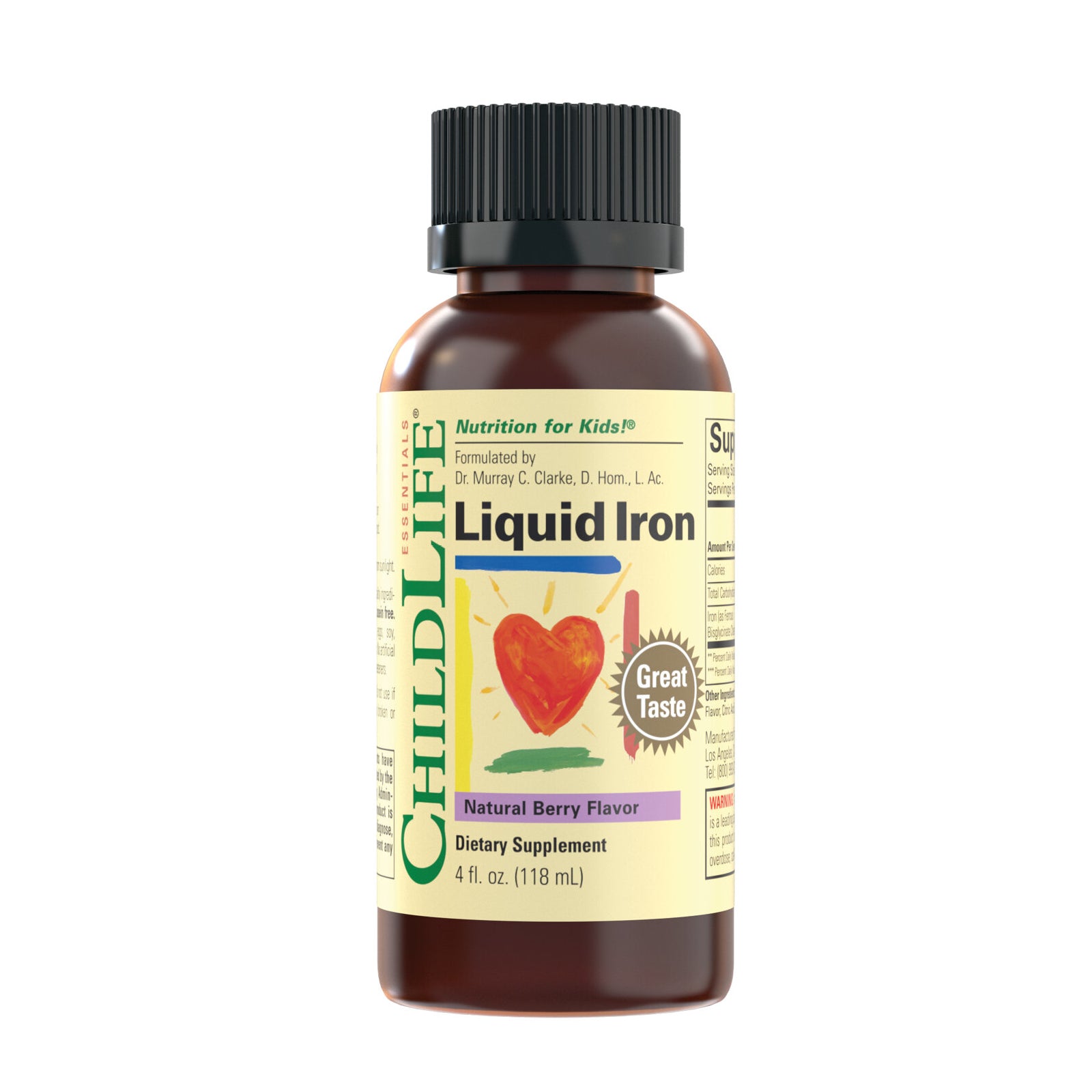 ChildLife Liquid Iron - Natural Berry Flavour - Net Pharmacy