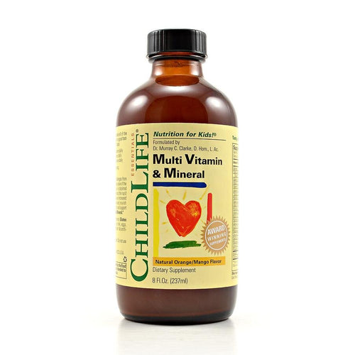ChildLife Multi Vitamin & Mineral - Natural Orange/Mango Flavour