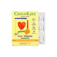 ChildLife Multi Vitamin SoftMelts - Natural Orange Flavor