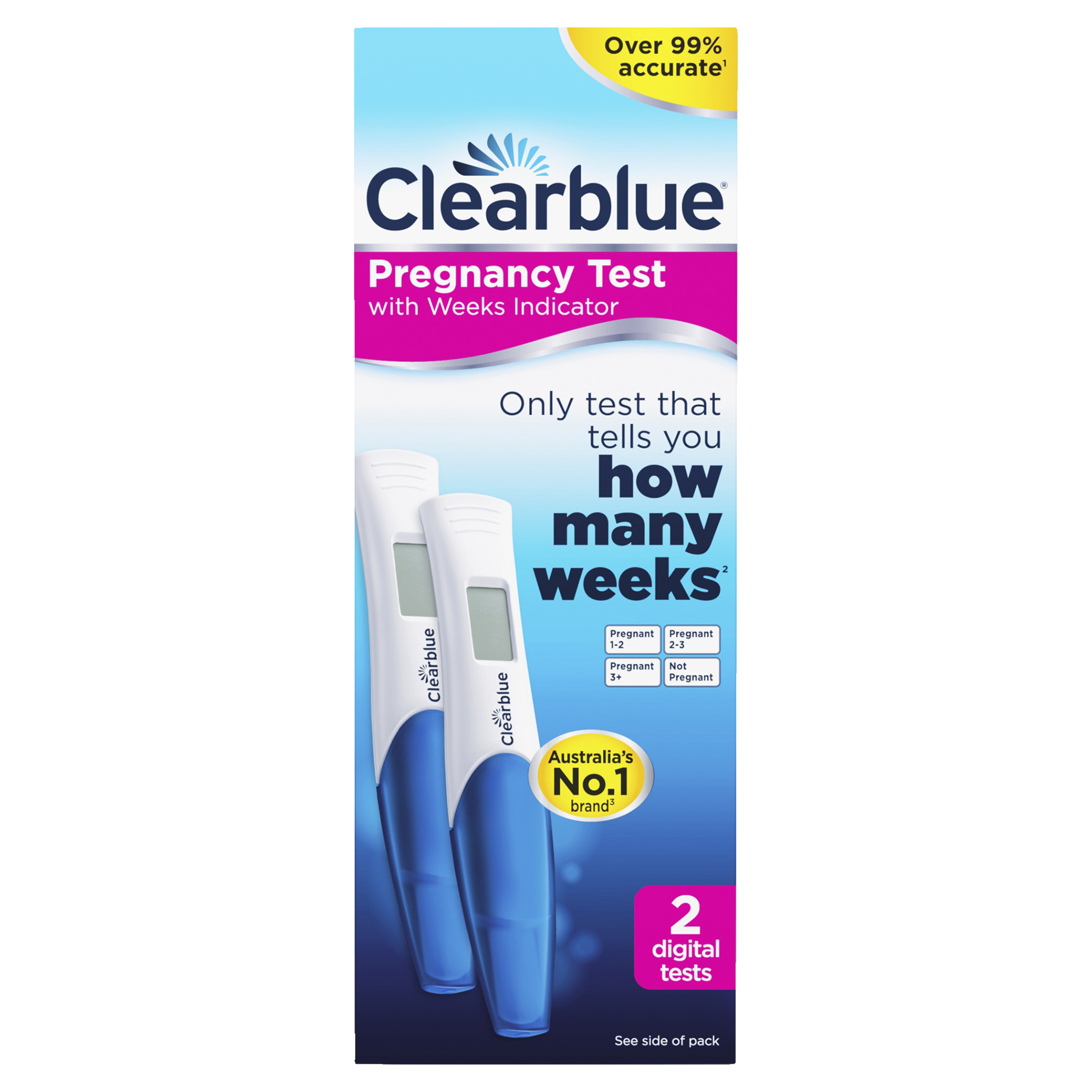 Clearblue Pregnancy Test with Weeks Indicator