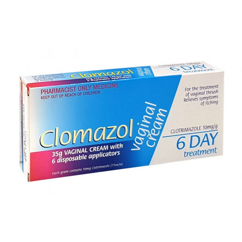 Clomazol Vaginal Cream 6 Day Treatment