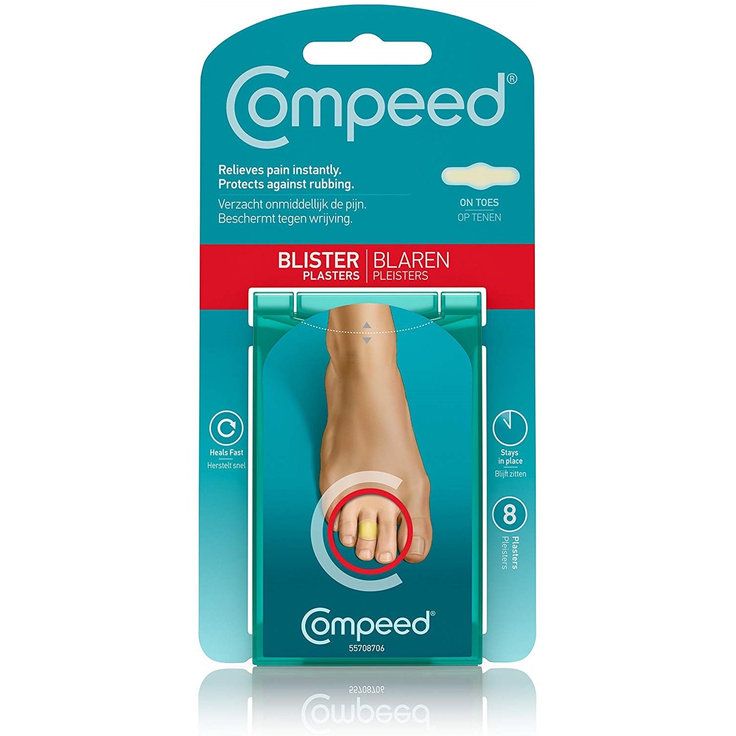 Compeed Blister Plasters - On Toes