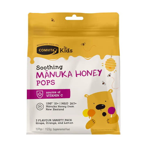 Comvita Kids Soothing Manuka Honey Pops