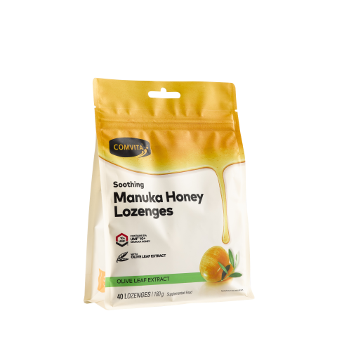 Comvita Manuka Honey Lozenges Olive Leaf Extract