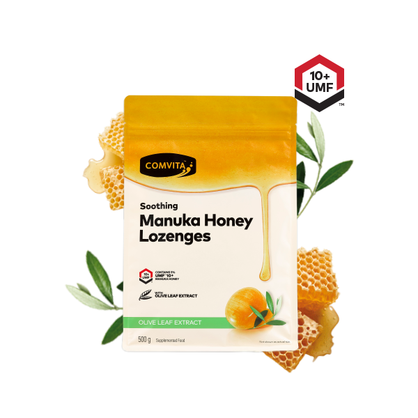 Comvita Manuka Honey Lozenges Olive Leaf Extract