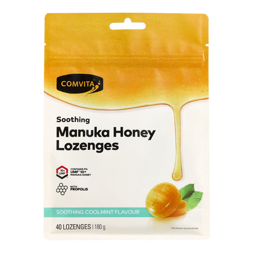 Comvita Manuka Honey Lozenges Soothing Coolmint Flavour