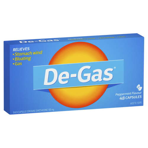 De-Gas Capsules - Peppermint Flavour