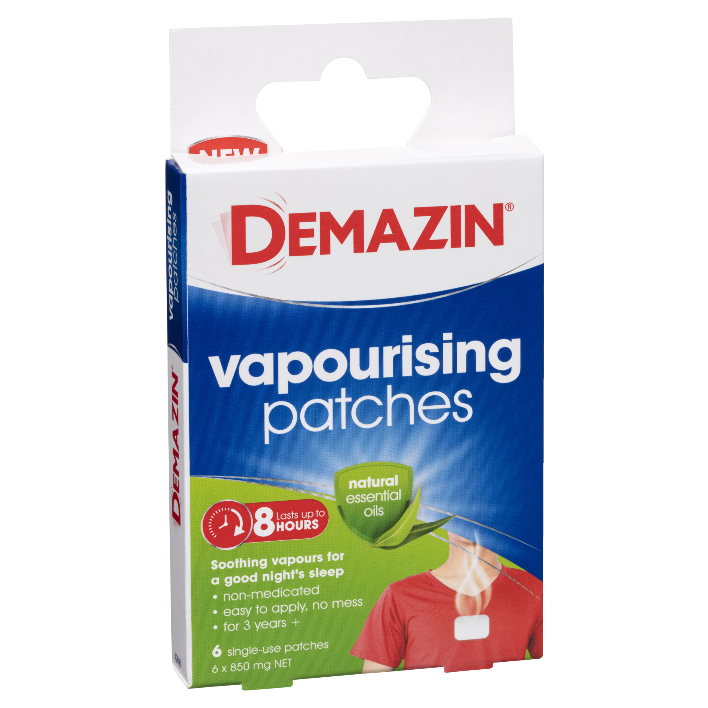 Demazin Vapourising Patches