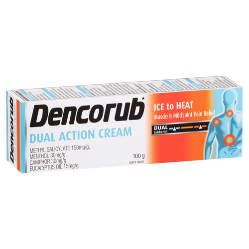 Dencorub Dual Action Pain Relieving Cream