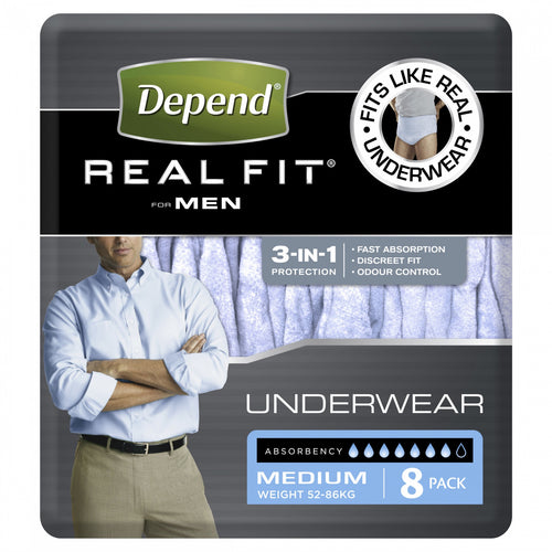 Depend Real-Fit Underwear for Men