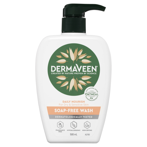 DermaVeen Daily Nourish Soap-Free Wash