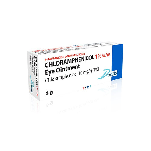 Devatis Chloramphenicol 1% w/w Eye Ointment