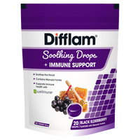 Difflam Soothing Drops + Immune Support - Black Elderberry