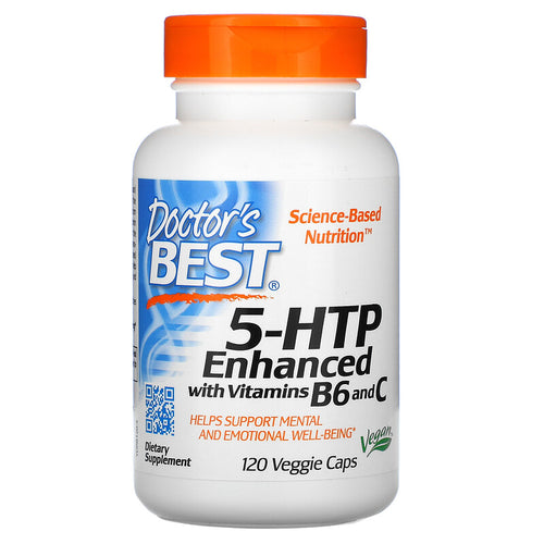 Doctor's Best 5-HTP Enhanced with Vitamins B6 & C