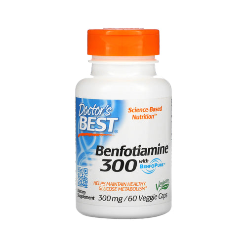 Doctor's Best Benfotiamine 300 with BenfoPure