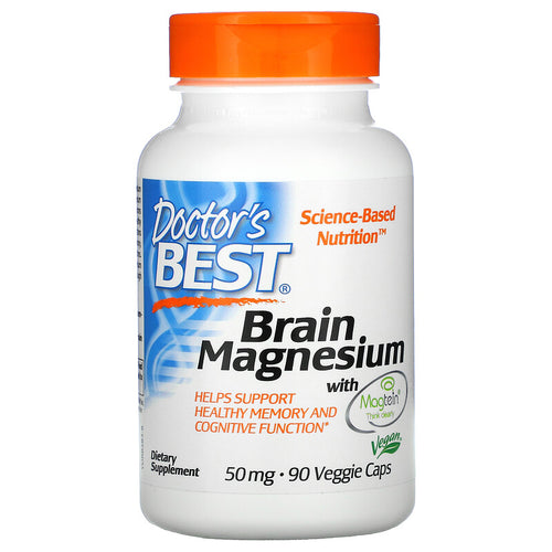 Doctor's Best Brain Magnesium with Magtein 50 mg