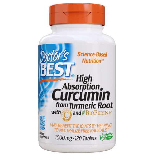 Doctor's Best High Absorption Curcumin C³ with BioPerine 1000mg
