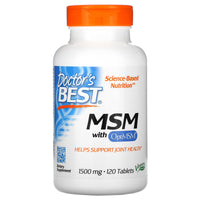 Doctor's Best MSM with OptiMSM 1500mg