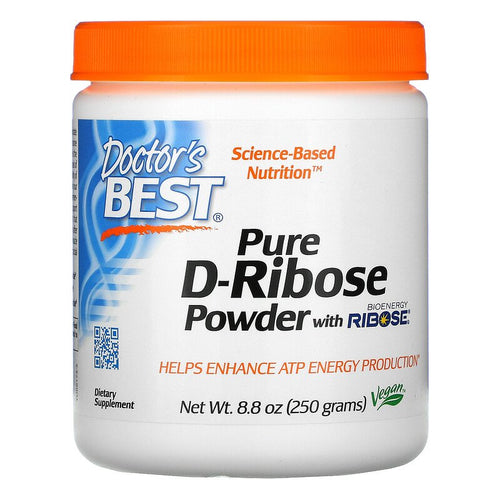 Doctor's Best Pure D-Ribose Powder with BioEnergy Ribose