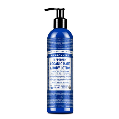 Dr. Bronner's Organic Hand & Body Lotion - Peppermint