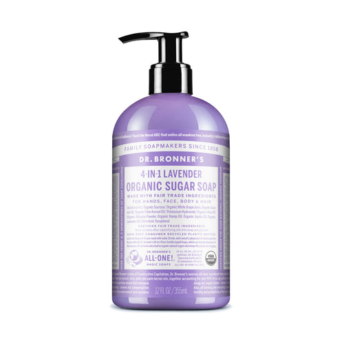 Dr. Bronner's Organic Sugar Soap - Lavender