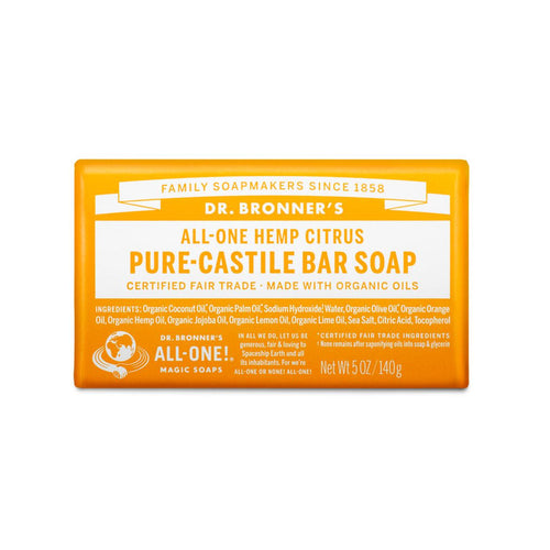 Dr. Bronner's Pure-Castile Bar Soap - Citrus