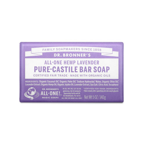Dr. Bronner's Pure-Castile Bar Soap - Lavender