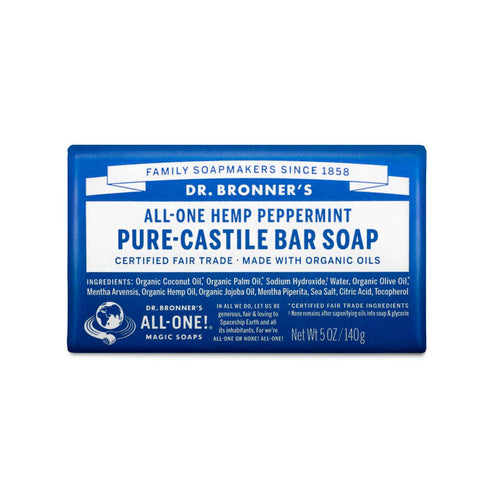 Dr. Bronner's Pure-Castile Bar Soap - Peppermint