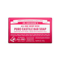 Dr. Bronner's Pure-Castile Bar Soap - Rose