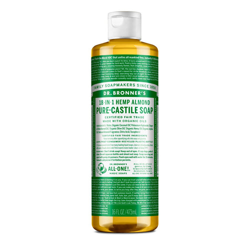 Dr. Bronner's Pure-Castile Liquid Soap - Almond