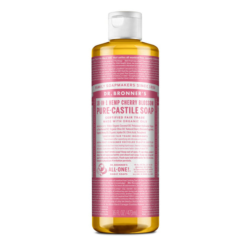 Dr. Bronner's Pure-Castile Liquid Soap - Cherry Blossom