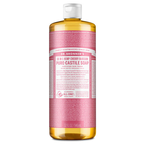 Dr. Bronner's Pure-Castile Liquid Soap - Cherry Blossom