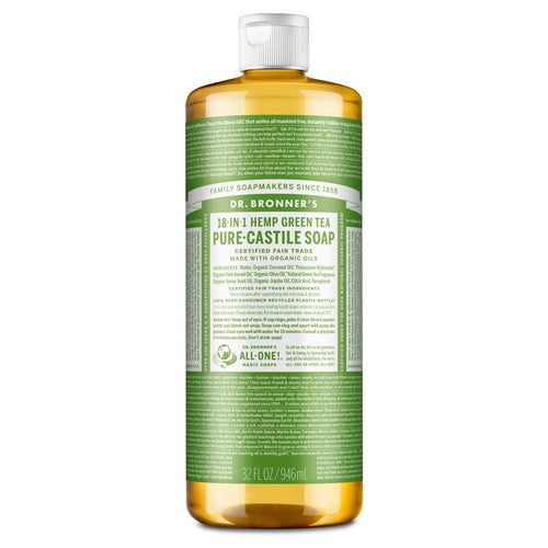 Dr. Bronner's Pure-Castile Liquid Soap - Green Tea